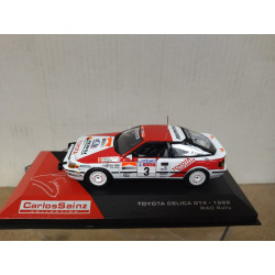 TOYOTA CELICA 1989 GT4 RALLY RAC CARLOS SAINZ 1:43 ALTAYA IXO