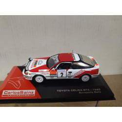 TOYOTA CELICA 1990 GT4 WIN RALLY ACROPOLIS CARLOS SAINZ 1:43 ALTAYA IXO