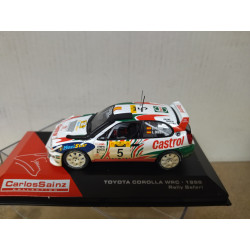 TOYOTA COROLLA WRC 1998 WIN RALLY SAFARI CARLOS SAINZ 1:43 ALTAYA IXO