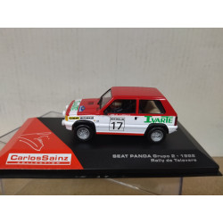 SEAT PANDA 1982 Gr.2 RALLY TALAVERA CARLOS SAINZ 1:43 ALTAYA IXO