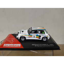 RENAULT 5 TURBO 2 1984 RALLY CRITERIUM LUIS BAVIERA CARLOS SAINZ 1:43 ALTAYA IXO