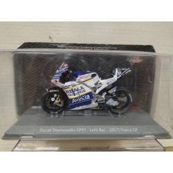 DUCATI DESMOSEDICI GP15 2017 LORIS BAZ GP FRANCE MOTO GP 1:18 ALTAYA IXO
