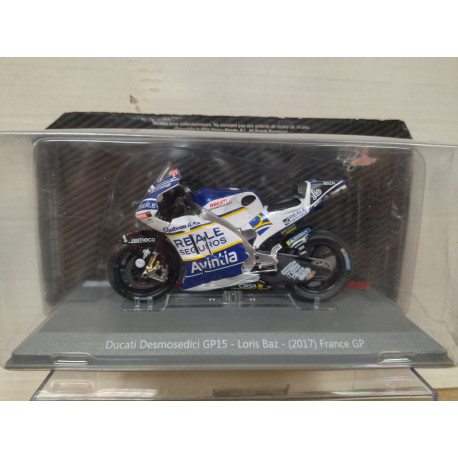 DUCATI DESMOSEDICI GP15 2017 LORIS BAZ GP FRANCE MOTO GP 1:18 ALTAYA IXO