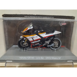 YAMAHA YZR M1 2015 LORIS BAZ GP MISANO MOTO GP 1:18 ALTAYA IXO