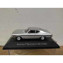 PONTIAC BEAUMONT 1968 SD SILVER AMERICAN CARS 1:43 ALTAYA IXO