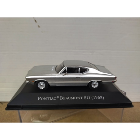 PONTIAC BEAUMONT 1968 SD SILVER AMERICAN CARS 1:43 ALTAYA IXO