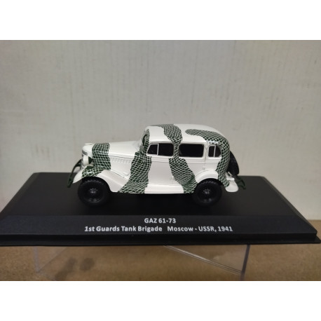 GAZ-61-73 1941 1st GUARDS TANK BRIGADE MOSCOW USSR WW 2 1:43 ALTAYA IXO