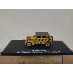 FIAT 508 1941 CM COLONIALE ITALIA IN RUSSIA WW 2 1:43 ALTAYA IXO