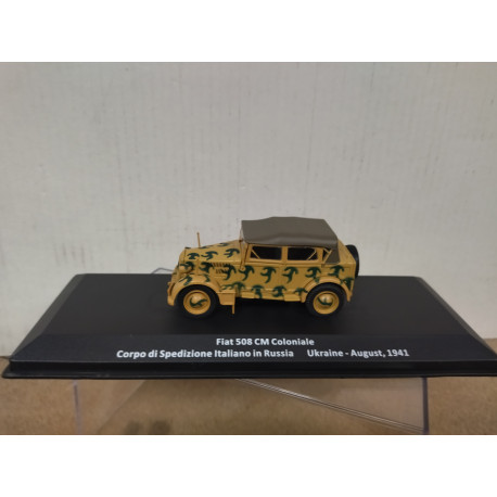 FIAT 508 1941 CM COLONIALE ITALIA IN RUSSIA WW 2 1:43 ALTAYA IXO