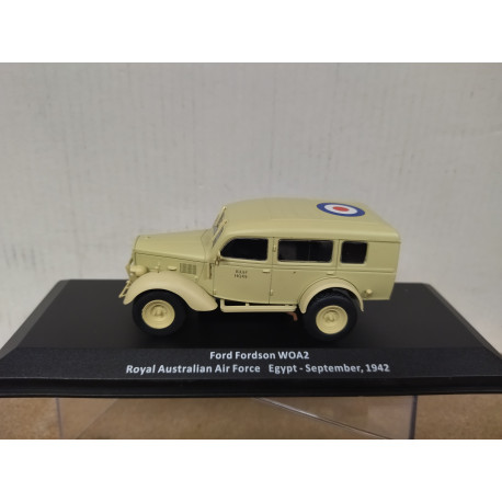 FORD FORDSON WOA2 1942 ROYAL AUSTRALIAN AIR FORCE EGYPT WW 2 1:43 ALTAYA IXO