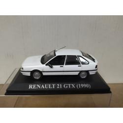 RENAULT 21 GTX 1990 BLANCO 1:43 ALTAYA IXO DEFECT/NO RETROS
