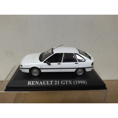 RENAULT 21 GTX 1990 BLANCO 1:43 ALTAYA IXO DEFECT/NO RETROS