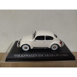 VOLKSWAGEN BEETLE/KAFER/COX/ESCARABAJO 1985 MATRICULA ESPAÑA 1:43 ALTAYA IXO