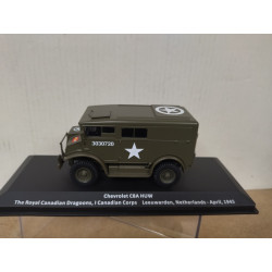 CHEVROLET C8A HUW 1945 CANADIAN DRAGOONS WW 2 1:43 ALTAYA IXO