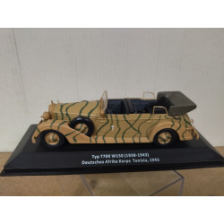 MERCEDES-BENZ W150 770K 1938 DAK AFRIKA KORPS 1943  WW 2 1:43 ALTAYA IXO