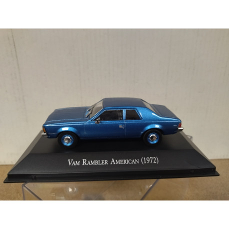 AMC VAM RAMBLER AMERICAN 1972 MEMORABLES MEXICO 1:43 DeAGOSTINI IXO URNA MAL