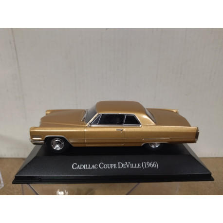 CADILLAC COUPE DEVILLE 1966 MEMORABLES MEXICO 1:43 DeAGOSTINI IXO URNA MAL