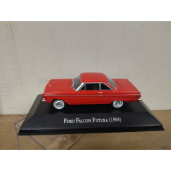 FORD FALCON FUTURA 1964 RED MEMORABLES MEXICO 1:43 DeAGOSTINI IXO URNA MAL