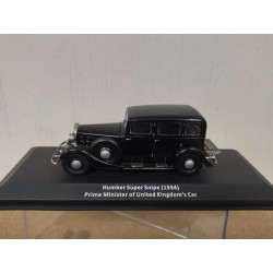 HUMBER SUPER SNIPE 1934 PRIME MINISTER OF UK 1:43 ALTAYA IXO