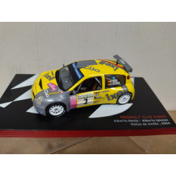 RENAULT CLIO S1600 2004 RALLY AVILES HEVIA 1:43 ALTAYA IXO