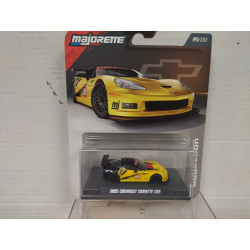 CHEVROLET CORVETTE C6R 2005 YELLOW n69 COLLECTION 1:64 MAJORETTE