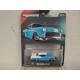 CHEVROLET BEL AIR 1955 WHITE/BLUE COLLECTION 1:64 MAJORETTE