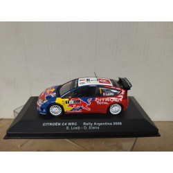 CITROEN C4 WRC 2008 RALLY ARGENTINA LOEB 1:43 ALTAYA IXO
