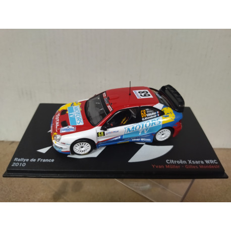 CITROEN XSARA WRC 2010 RALLY FRANCE MULLER 1:43 IXO ALTAYA