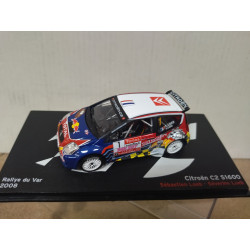 CITROEN C2 S1600 2008 RALLY VAR LOEB 1:43 ALTAYA IXO