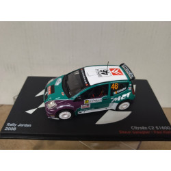CITROEN C2 S1600 2008 RALLY JORDAN GALLAGHER 1:43 ALTAYA IXO
