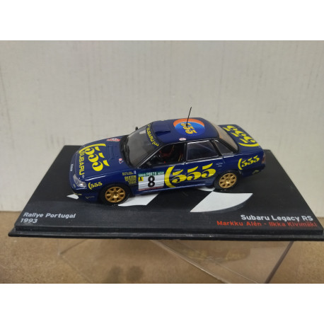 SUBARU LEGACY RS 1993 RALLY PORTUGAL ALEN 1:43 ALTAYA IXO