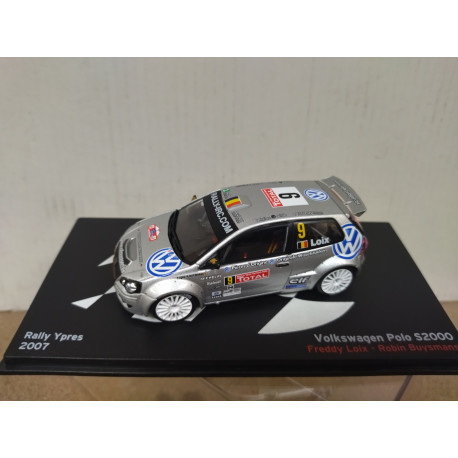 VOLKSWAGEN POLO S2000 2007 RALLY YPRES LOIX 1:43 ALTAYA IXO