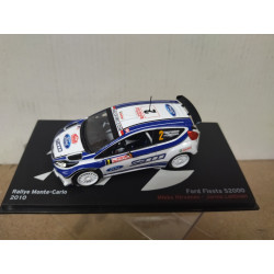 FORD FIESTA S2000 2010 RALLY MONTE CARLO HIRVONEN 1:43 ALTAYA IXO