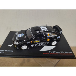 FORD FOCUS RS WRC 08 2010 RALLY SUECIA GRONHOLM 1:43 ALTAYA IXO