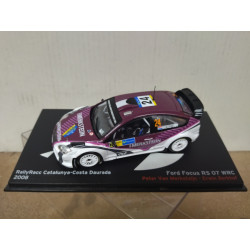 FORD FOCUS RS WRC 07 2008 RALLY CATALUÑA VAN MERKSTEIJN 1:43 ALTAYA IXO