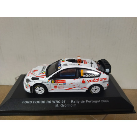 FORD FOCUS RS WRC 07 2008 RALLY PORTUGAL GRONHOLM 1:43 ALTAYA IXO