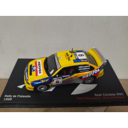 SEAT CORDOBA WRC 1999 RALLY FINLANDIA ROVANPERA 1:43 ALTAYA IXO