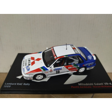 MITSUBISHI GALANT VR-4 1989 RALLY RAC LOMBARD AIRIKKALA 1:43 ALTAYA IXO