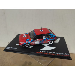 LANCIA DELTA 1989 HF INTEGRALE 16V RALLY SANREMO BIASION 1:43 ALTAYA IXO