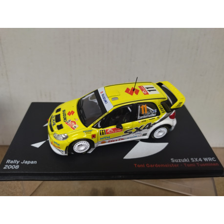 SUZUKI SX4 WRC 2008 RALLY JAPAN T.GARDEMEISTER 1:43 ALTAYA IXO