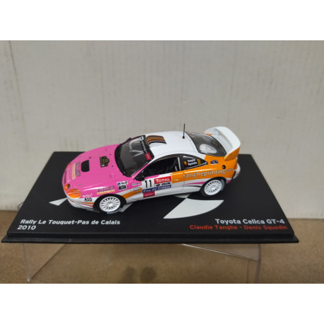 TOYOTA CELICA 2010 GT4 RALLY LE TOUQUET TANGHE 1:43 ALTAYA IXO