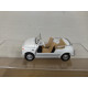 FIAT 500 NUOVA CABRIOLET WHITE 1:43 MONDO MOTORS NO BOX