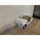 FIAT 500 NUOVA CABRIOLET WHITE 1:43 MONDO MOTORS NO BOX