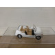 FIAT 500 NUOVA CABRIOLET WHITE 1:43 MONDO MOTORS NO BOX