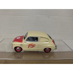 SEAT 600 D 1965 1-SERIE COMERCIAL FRIGO 1:43 SALVAT SOLIDO NO BOX DEFECTUOSO