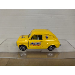 SEAT 600 MORITZ AMARILLO 1:43 GUISVAL NO BOX