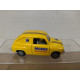 SEAT 600 MORITZ AMARILLO 1:43 GUISVAL NO BOX