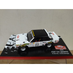FIAT 131 ABARTH 1978 RALLY MONTE CARLO SERVIA 1:43 ALTAYA IXO