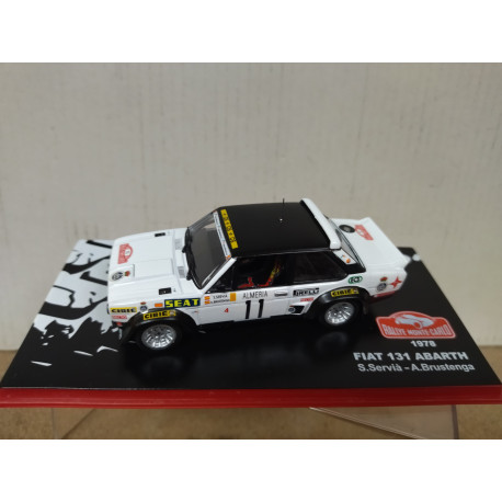 FIAT 131 ABARTH 1978 RALLY MONTE CARLO SERVIA 1:43 ALTAYA IXO