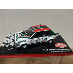 FIAT RITMO ABARTH GR.2 1979 RALLY MONTE CARLO BETTEGA 1:43 ALTAYA IXO